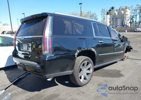 2016 Cadillac Escalade Esv Premium Collection из США, поврежденный, VIN 1GYS3JKJ1GR299946